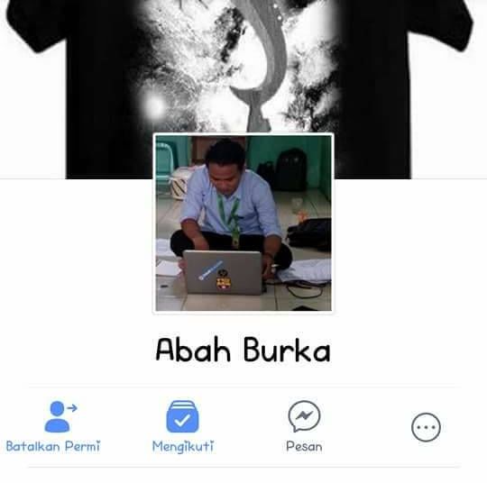 Profil Abah Burka di Facebook (facebook.com)