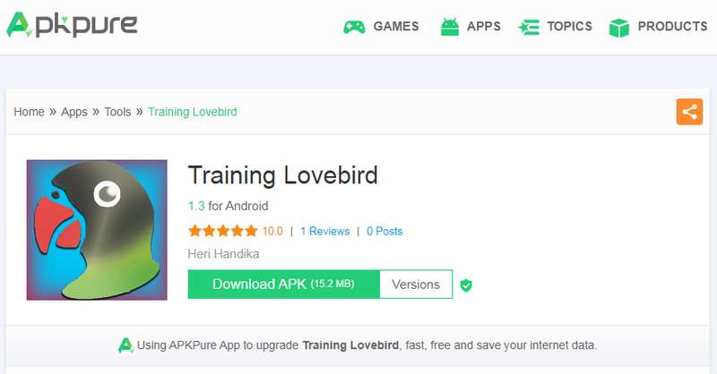 Download Aplikasi Training Lovebird di Apkpure.com (apkpure.com)