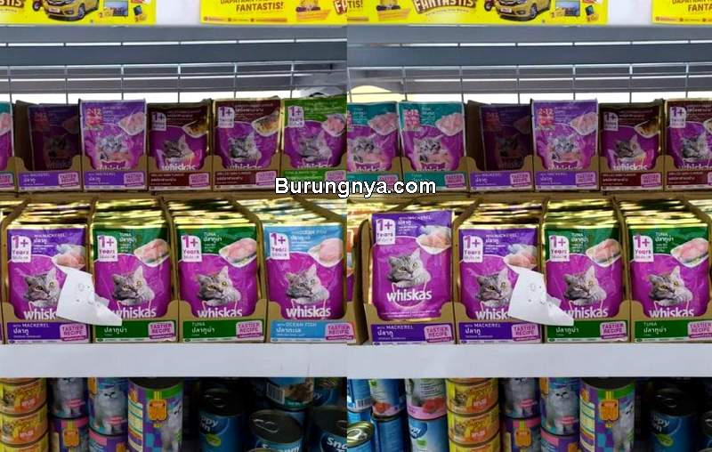 Harga Makanan Kucing di Alfamart (tokopedia.com)