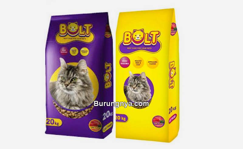Review Makanan Kucing Bolt (shopee.co.id)