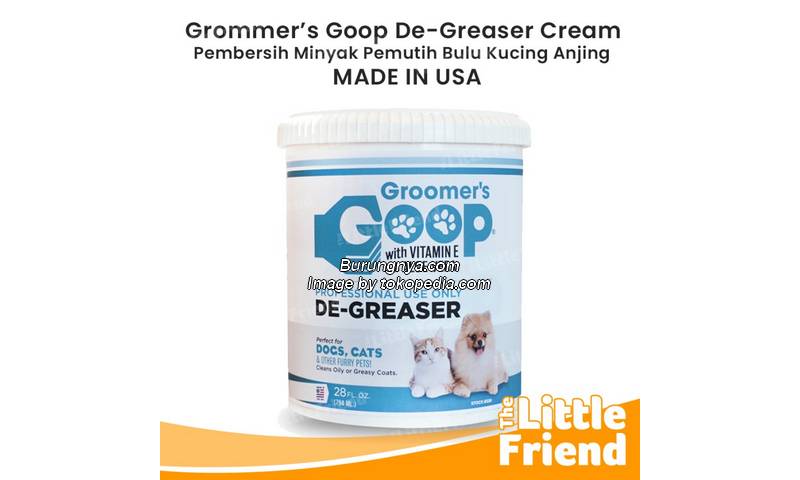 Groomer's Goop Pembersih Minyak Pemutih Bulu Kucing Anjing Hewan
